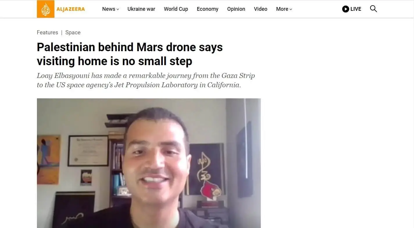 Loay Elbasyouni featured in Al Jazeera coverage on emerging technologies